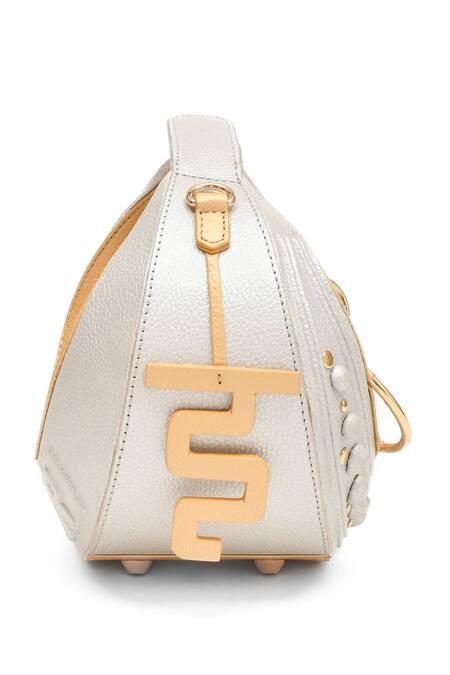 Shop_Immri_Gold Halo Celeste Crescent Bag _Online_at_Aza_Fashions