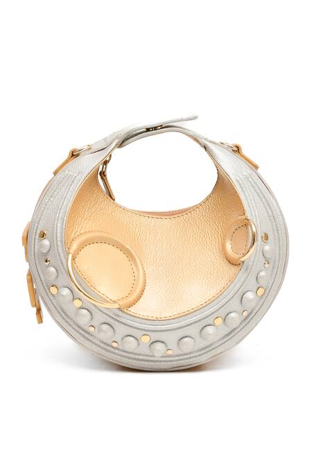 Shop_Immri_Gold Halo Celeste Crescent Bag 