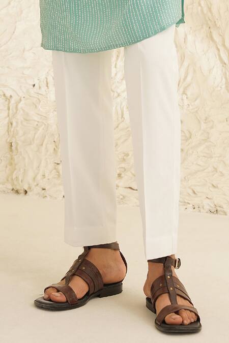 Shop Shreyansh Designs Blue Dupion Silk Embroidery Mirror Cyan Bundi And Kurta Set Online at Aza Fashions Shop_Shreyansh Designs_Blue Dupion Silk Embroidery Mirror Cyan Bundi And Kurta Set _Online_at_Aza_Fashions