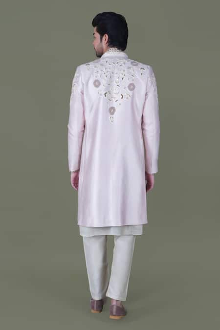 Gaurav Katta Anchor Embroidered Sherwani Set 