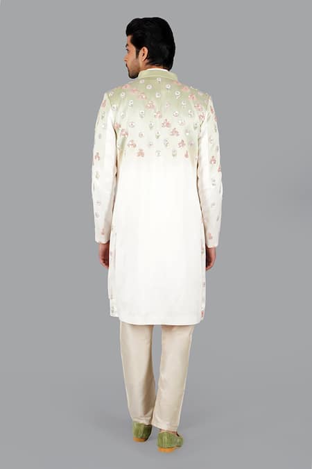 Gaurav Katta Sequins Embroidered Sherwani Set 