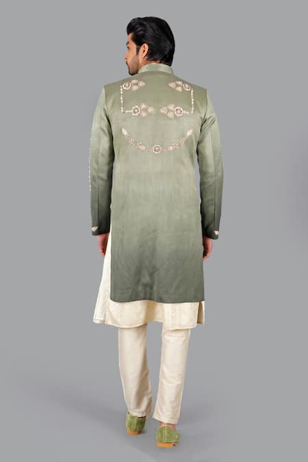 Gaurav Katta Hand Embroidered Sherwani Set 