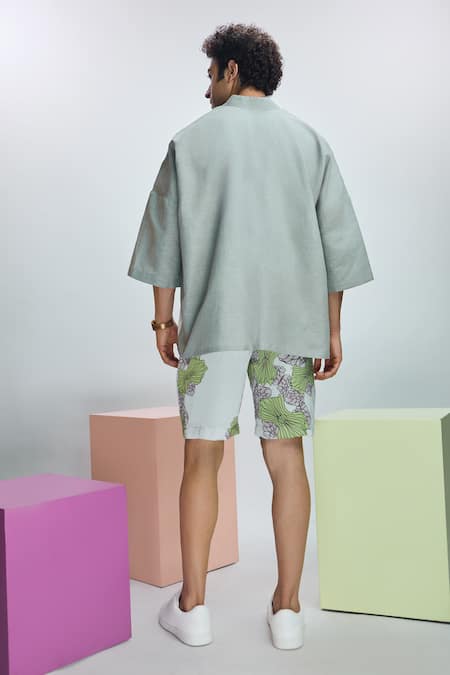 Nirmooha Floral Print Shorts 