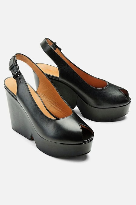 Sephyr Noreen Leather Wedges 