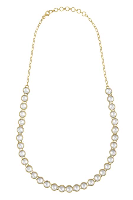 Tribe Amrapali Anika Stone Studded Necklace 