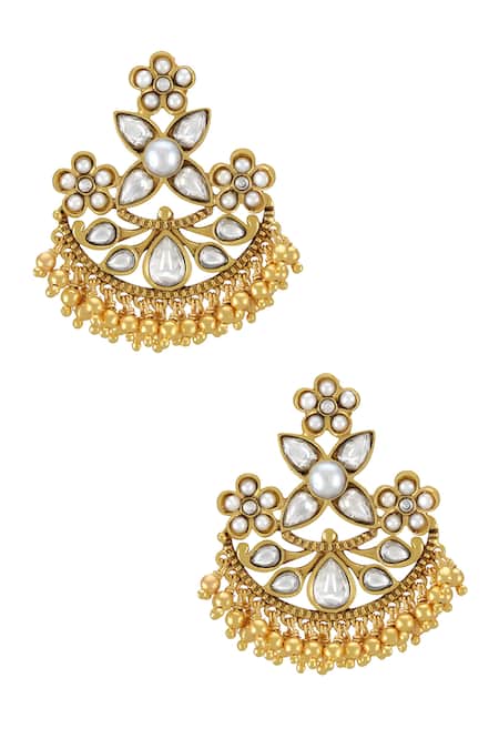 Tribe Amrapali Shagufta Chandbali Earrings 