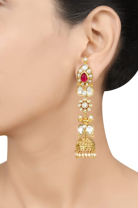 Tribe Amrapali Maheshi Jhumki Earrings 