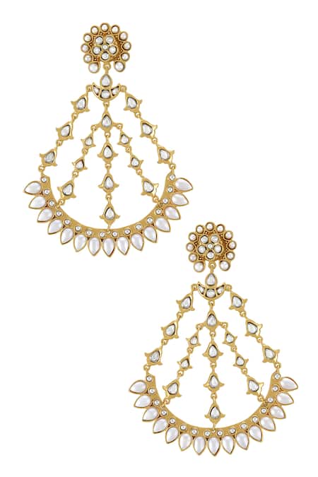 Tribe Amrapali Revathi Stone Embellished Earrings 