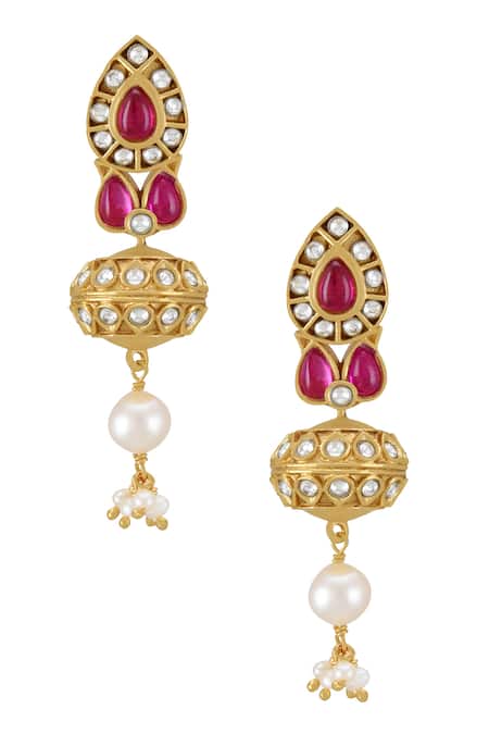 Tribe Amrapali Tear Drop Bini Earrings 