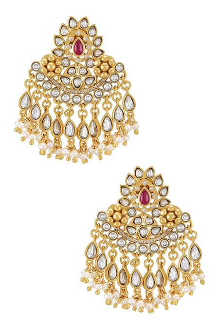 Tribe Amrapali Hrishaya Embellished Earrings 