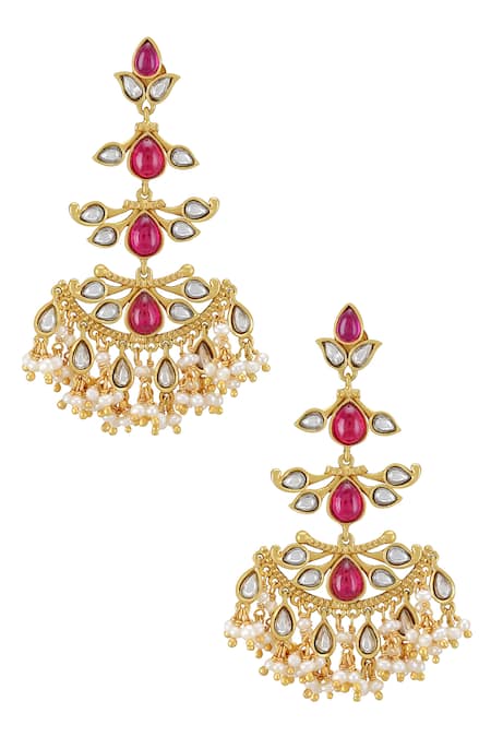 Tribe Amrapali Sarina Chandelier Earrings 