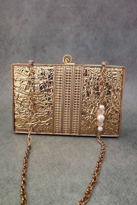 Shop Adwita Bags & Jewels Pink Crystals Adara Embellished Clutch at Aza Fashions Shop_Adwita Bags & Jewels_Pink Crystals Adara Embellished Clutch _at_Aza_Fashions