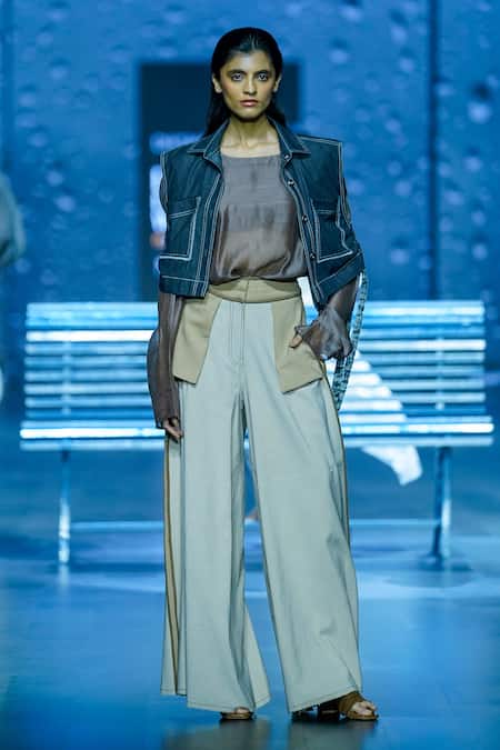 Diksha Khanna Reverse Denim Pant 