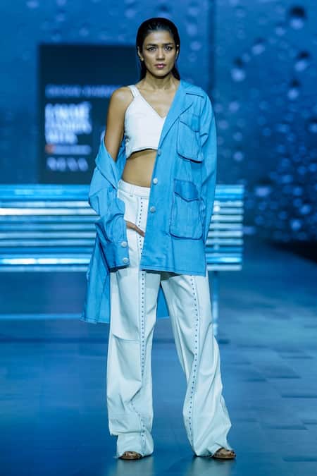 Diksha Khanna Four Pocketed Shirt 