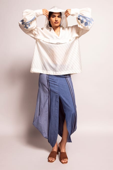 Diksha Khanna Tulip Draped Skirt 