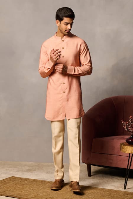 Philocaly Kesar Short Kurta 