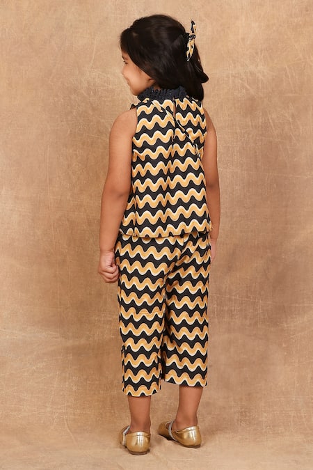 The Right Cut Wave Print Top With Pant 