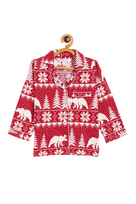 Bohobi Christmas Joy Night Suit Pant Set 