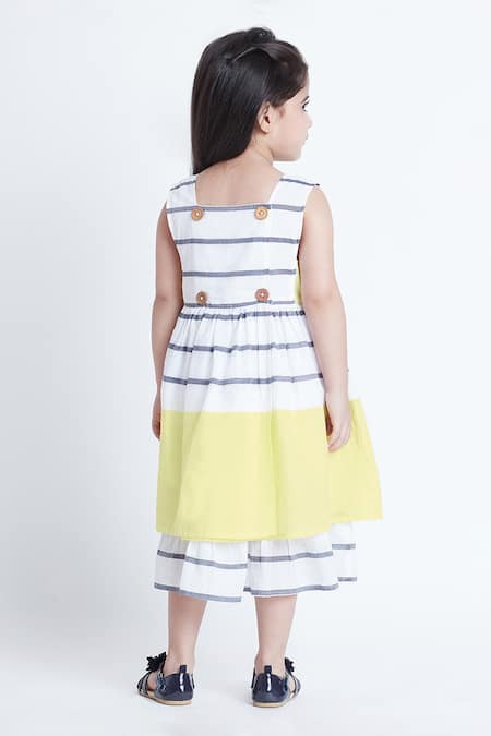 Bohobi Playing Striped Layered Dress 