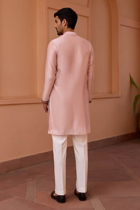 ISHA GUPTA TAYAL Thread Embroidered Kurta & Pant Set 