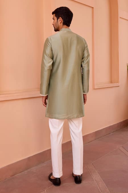 ISHA GUPTA TAYAL Marodi Dori Embroidered Kurta 