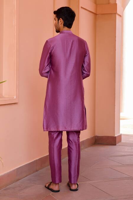 ISHA GUPTA TAYAL Marodi Embroidered Straight Kurta 