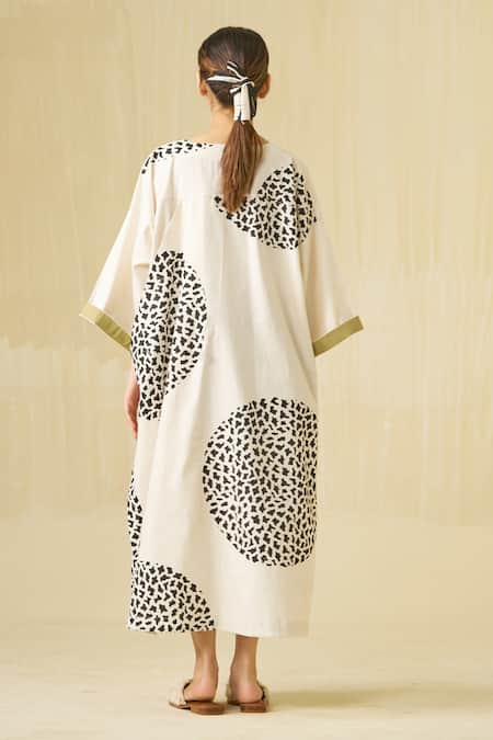 Stoique Beau Geometric Abstract Print Dress 