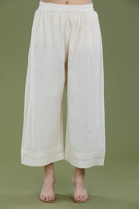 Divya Sheth_Black Embroidery Dori Round Matka Pearl Work Kaftan And Pant Set  _at_Aza_Fashions