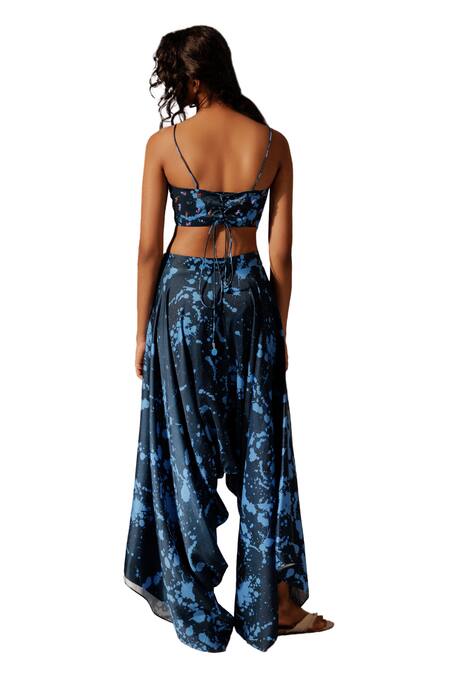 Buy_Advait_Multi Bemberg Satin Twill Print Splash Nysa Fisherman Pant _Online_at_Aza_Fashions