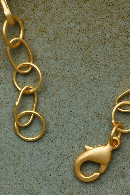 Shop_Kastiya Jewels_Off White Pearls Baroque Embellished Bracelet_Online_at_Aza_Fashions