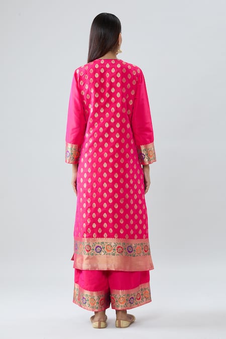 Peenacolada Floral Boota Pattern Kurta Pant Set 