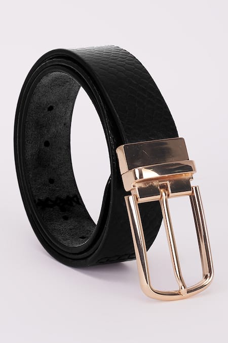 BUBBER COUTURE Jackson Textured Belt 