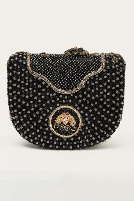 Doux Amour Callie Bead Embellished Sling Bag 