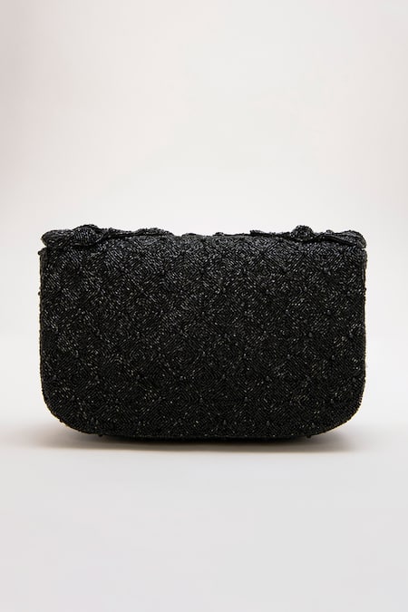 Doux Amour Coco Double Rose Embellished Bag 