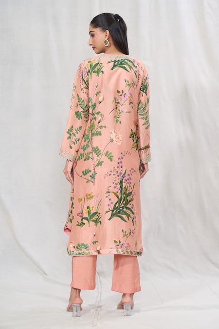 Anushree Reddy Printed Straight Kurta & Pant Set 