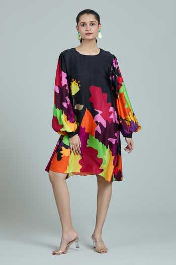 chinese dress ladies A Line Midi Dress main image 0