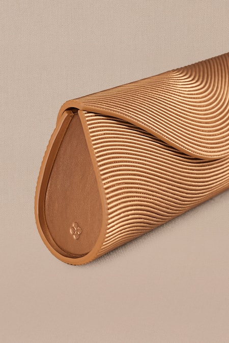 Shop_Ampm_Gold Ida Corded Clutch 