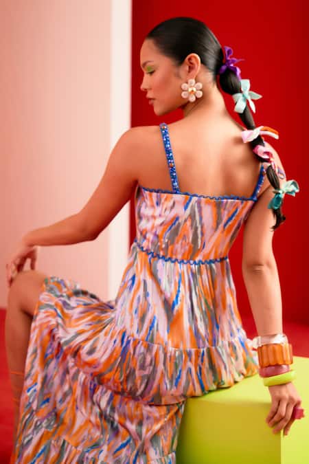 Garima Bindal Abstract Print Dress 