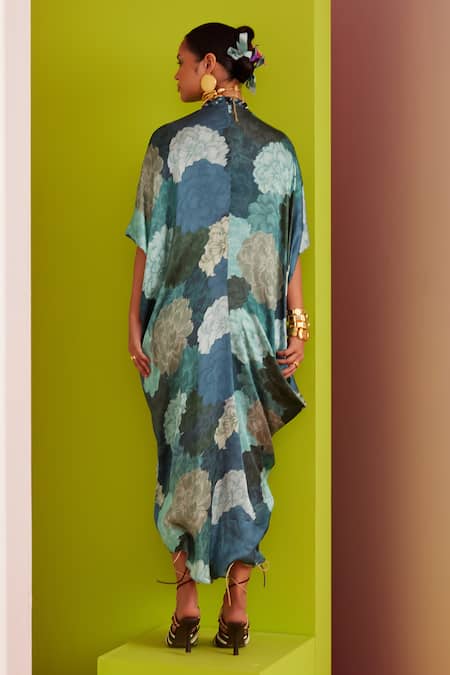 Garima Bindal Floral Bloom Print Kaftan 