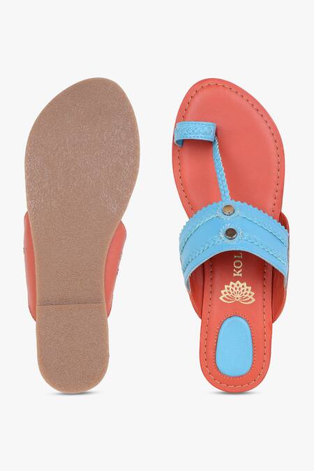 Shop_Kolha_Blue Aabha Kolhapuri Flats