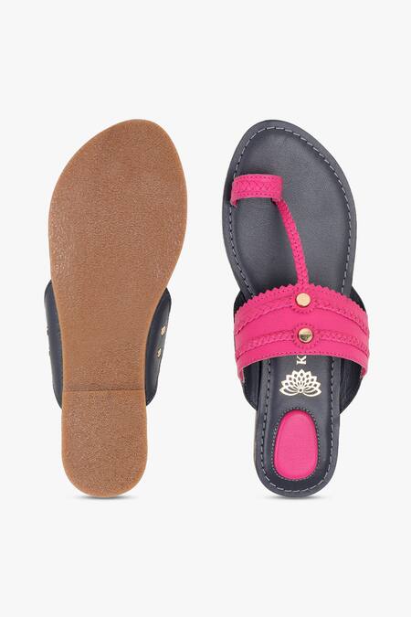 Shop_Kolha_Grey Aabha Braided Kolhapuri Flats