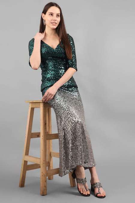 Kolha Bead & Cutdana Embroidered Kolhapuri Heels 