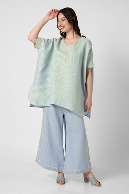 KAVERI Intersection Square Top & Pant Set 