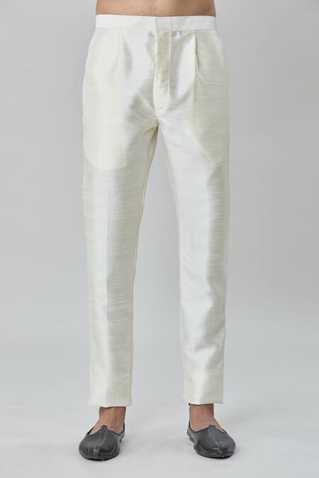 Arihant Rai Sinha Cream Silk Embroidery Flower Vine Tile Sherwani Pant Set at Aza Fashions Arihant Rai Sinha_Cream Silk Embroidery Flower Vine Tile Sherwani Pant Set _at_Aza_Fashions