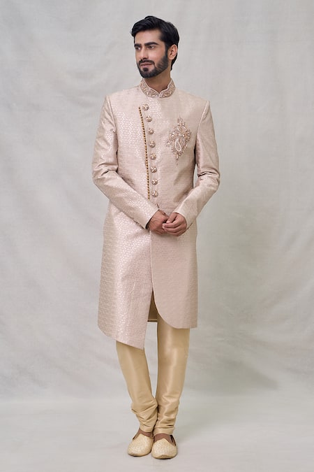 Arihant Rai Sinha Paisley Pattern Sherwani Set 