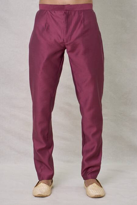 Arihant Rai Sinha Maroon Silk Sequins, Embroidery Blossom Vine Thread Layered Sherwani Set at Aza Fashions Arihant Rai Sinha_Maroon Silk Sequins, Embroidery Blossom Vine Thread Layered Sherwani Set _at_Aza_Fashions