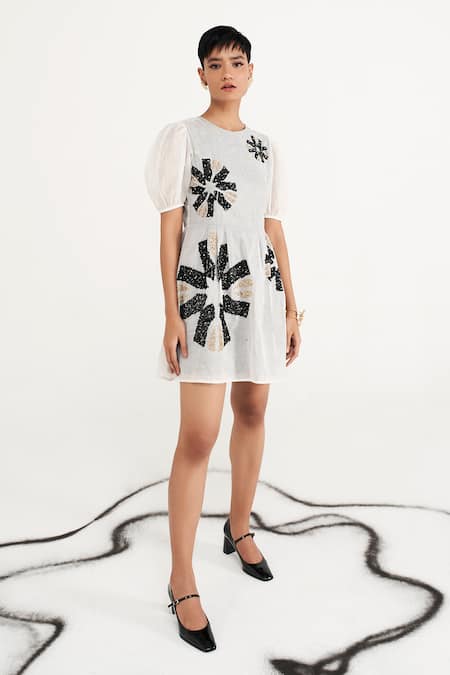 Verb by Pallavi Singhee Sequin Embroidered Dress 