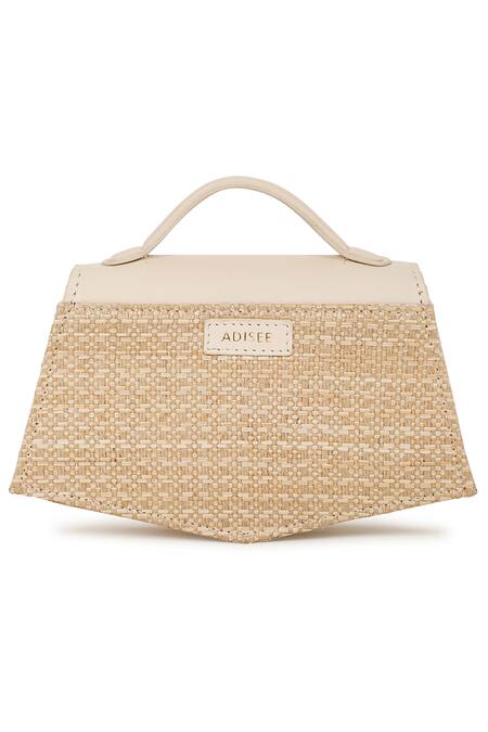 Shop Adisee Ivory Kendal Crossbody Bag at Aza Fashions Shop_Adisee_Ivory Kendal Crossbody Bag_at_Aza_Fashions