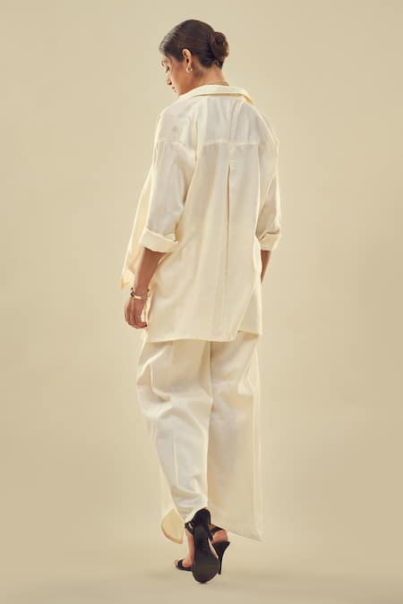 Affroz Button Down Shirt & Trouser Set 