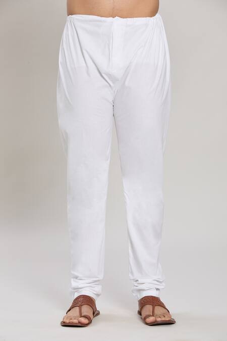 Arihant Rai Sinha Green Cotton Straight Chequered Pattern Kurta With Churidar Online at Aza Fashions Arihant Rai Sinha_Green Cotton Straight Chequered Pattern Kurta With Churidar _Online_at_Aza_Fashions